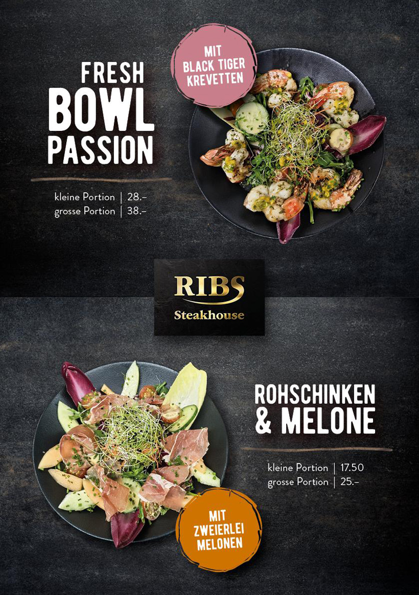 Fresh Bowl Passion - mit Black Tiger Krevetten